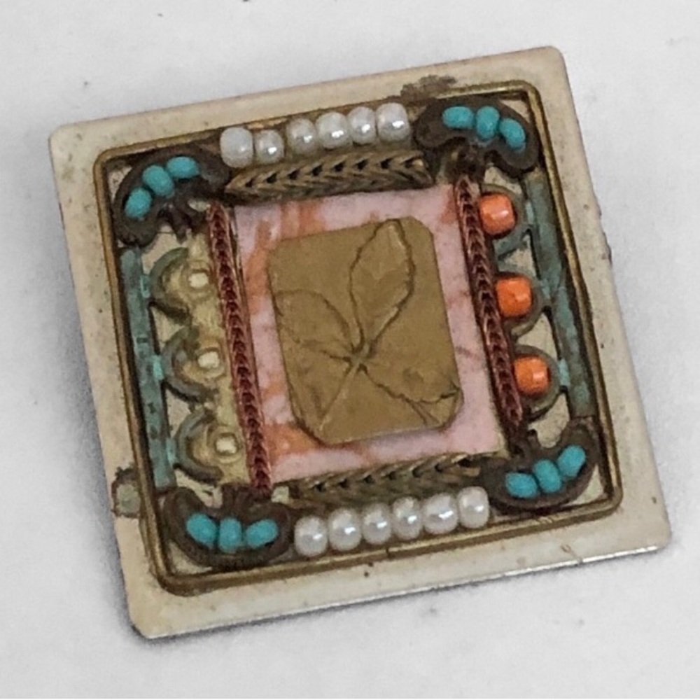 Vintage Ayala Bar Artisan Brooch